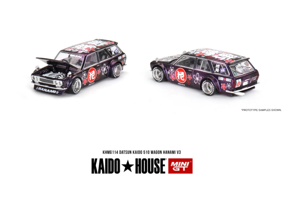 Die Cast- Kaido House Datsun 510 Wagon Hanami V3