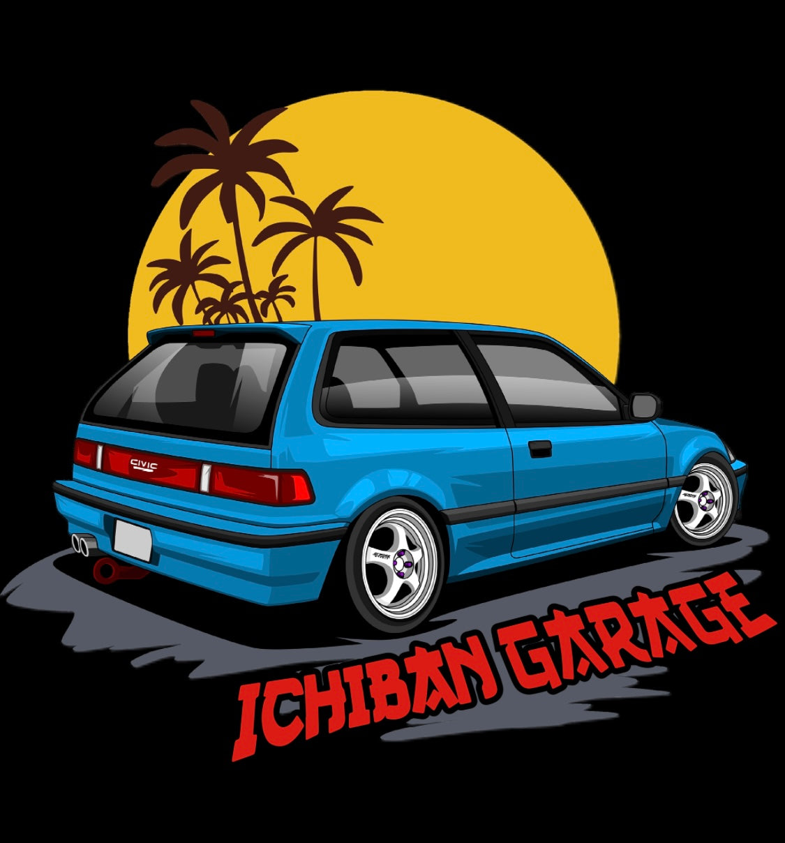 Ichiban Garage EF T-Shirt