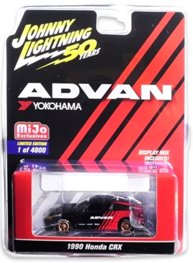 Die Cast Car Honda CRX- Mijo Advan Yokohama