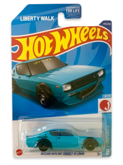 Hot Wheels Nissan Skyline 2000GT-R LBWK