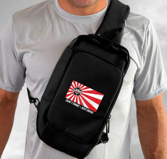 Cross body bag- Don't Panic