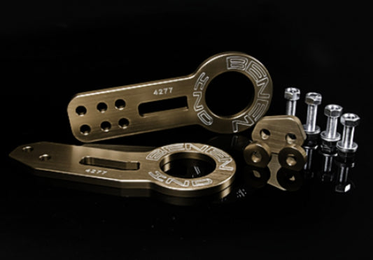 Benen Tow Hook Set Gun Metal